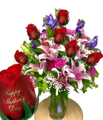 amazing mom bouquet